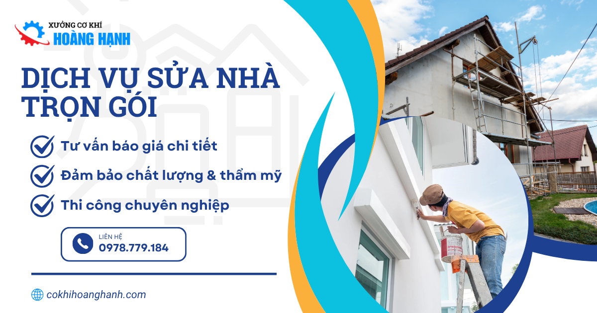 dịch vụ sửa nhà trọn gói